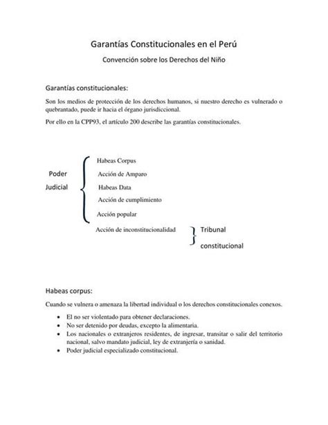 Garantías Constitucionales en el Perú tai uDocz