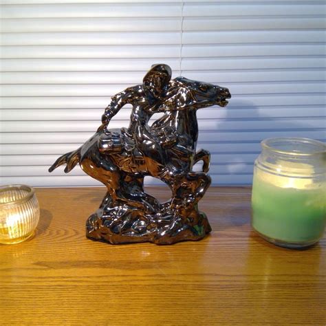 Pony Express Rider Statue - Etsy