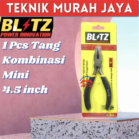 Jual Blitz Tang Mini Inch Lancip Potong Kombinasi Gg Karet