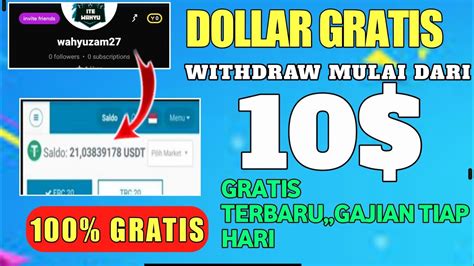 Dollar Gratiswd Mulai Web Penghasil Dollar Tercepat Web