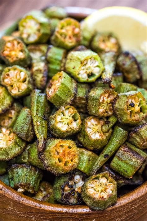 Easy Baked Okra | COOKTORIA