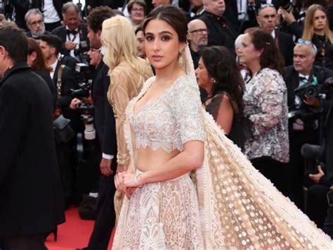 Cannes 2023 Bollywood Celebrities Photos Sara Ali Khan Manushi