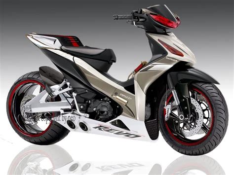 6 Variasi Modifikasi Motor Honda Absolute Revo Variasi Motor Mobil