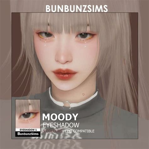 Moody Eyeshadow 9 Swatches BunbunzSims In 2024 Sims 4 Cc Eyes Sims