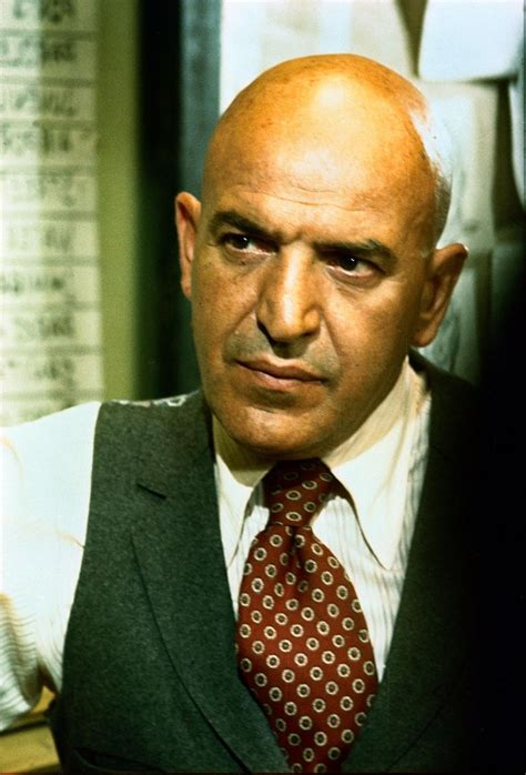 Telly Savalas Kojak Tv Series Actors Classic Detective