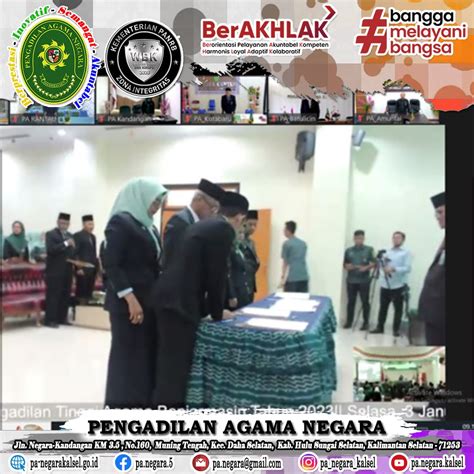 Ketua Pa Negara Bapak Abdul Hamid Shi Menghadiri Undangan Dari Pta