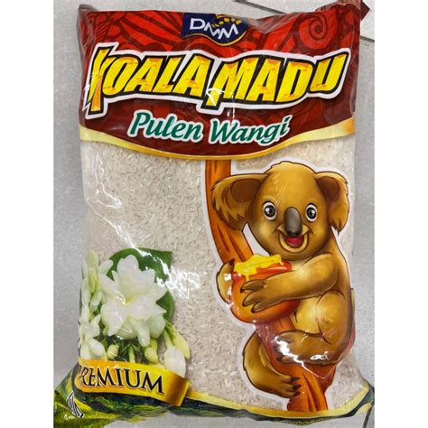 Jual Beras Koala Madu Pulen Wangi 5 Kg Ori Shopee Indonesia