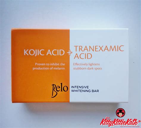 Product Review Belo Intensive Whitening Kojic Acid Tranexamic Acid