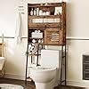 Amazon IRONCK Over The Toilet Storage With Cabinet Sliding Barn