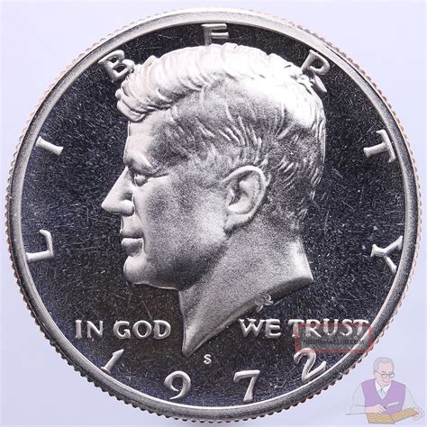 1972 S Kennedy Half Dollar Gem Cn Clad Proof Coin