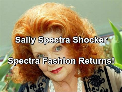 The Bold and the Beautiful Spoilers: Sally Spectra Shocker - Spectra ...