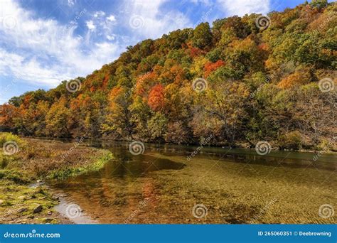 Cherokee National Forest Along The Watauga River Valley In Tennessee