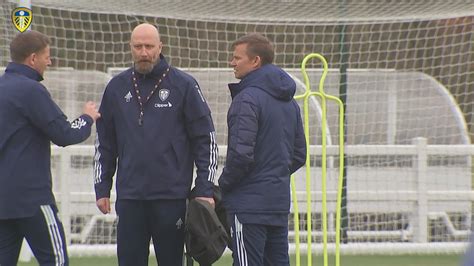 Video Jesse Marschs First Training Session As Leeds Boss