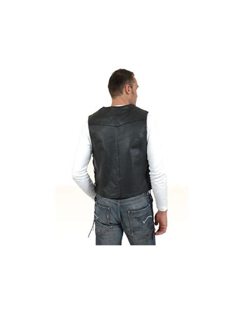 Gilet Avec Lacets En Cuir Vachette Ref Pal Pallas Cuir Achat