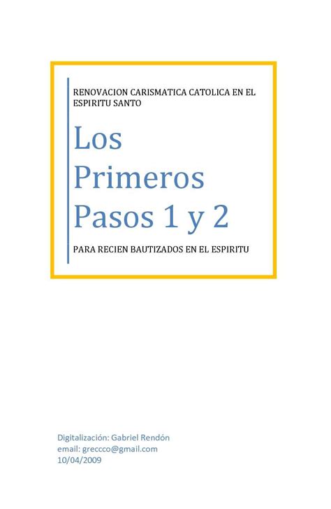 Calaméo Los primeros pasos 1 y 2