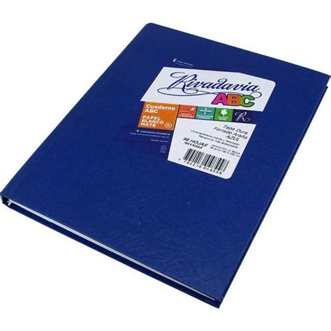 Cuaderno Rivadavia Xito Laprida Abc Rayado Azul Hojas X