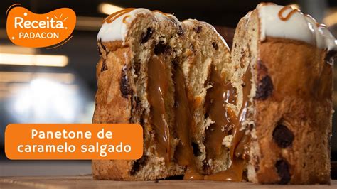 Receita De Panetone De Caramelo Salgado Chef An Sio Silva Youtube