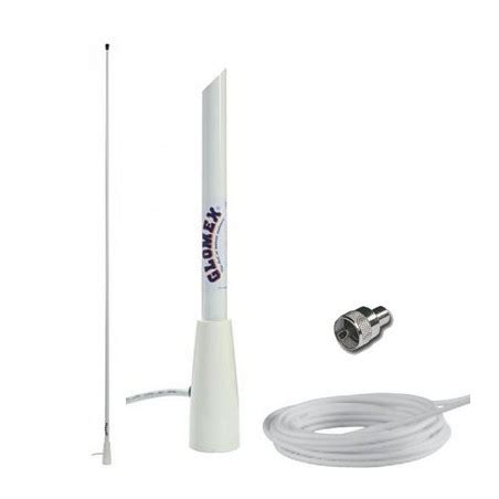 Glomex Antenne Vhf Glomex Ra Classic Db Fouet Fibre De Verre