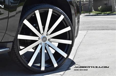 Gmc Yukon Custom Wheels Velocity Vw 12 28x100 Et Tire Size 29525 R28 X Et