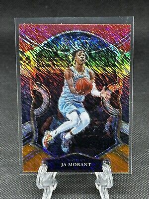 Select Ja Morant Concourse Red White Orange Shimmer Prizm