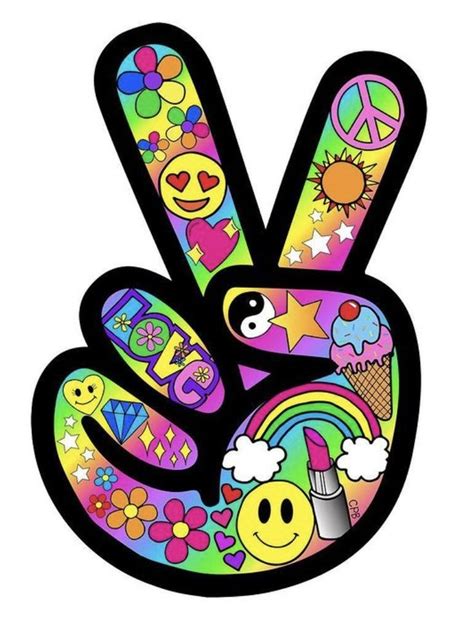 Pin By Liliane VP On Kreten In 2024 Peace Sign Art Hippie Hippie