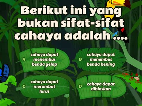 Kuis Sifat Sifat Cahaya Quiz