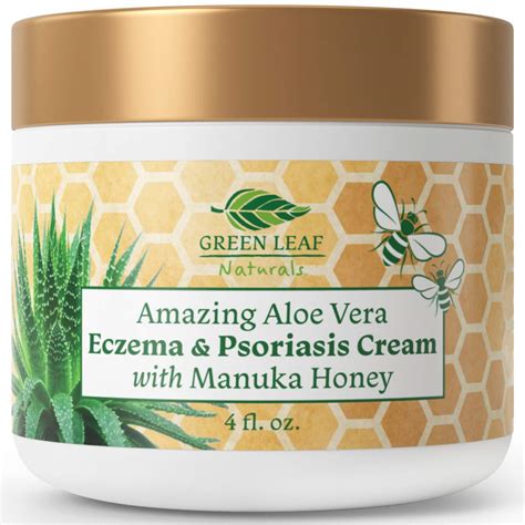 Buy Manuka Honey Eczema Cream 4oz Moisturizing Lotion For Psoriasis