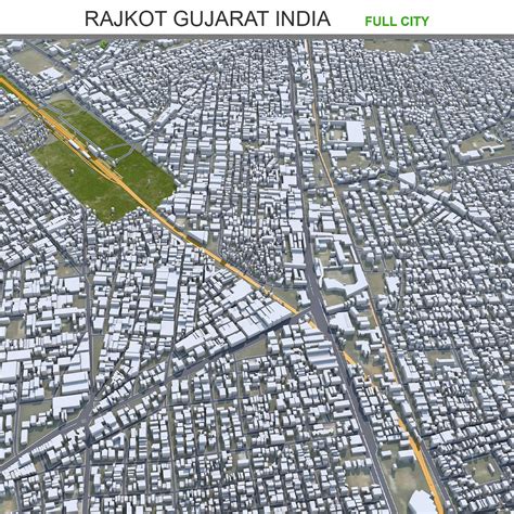 Rajkot Gujarat India 3d Model Turbosquid 2135154