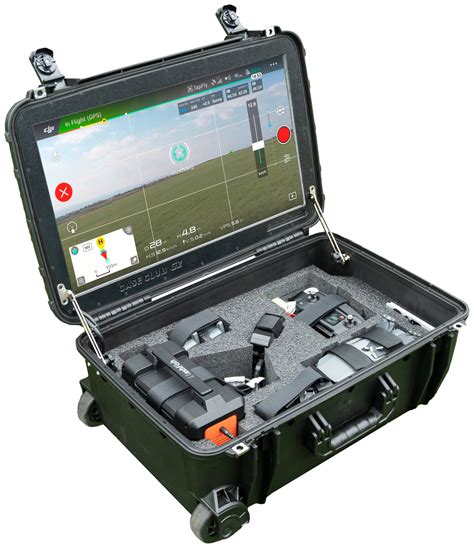 Portable Ground Station With Built In Monitor For DJI Mavic Case Club