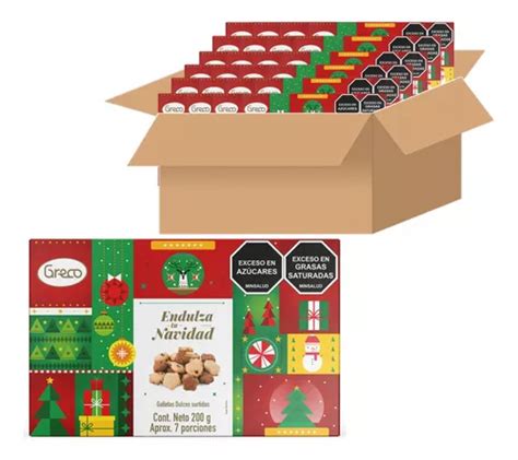 Galletas Navide As Greco Endulza Tu Navidad G Caja X U Env O Gratis