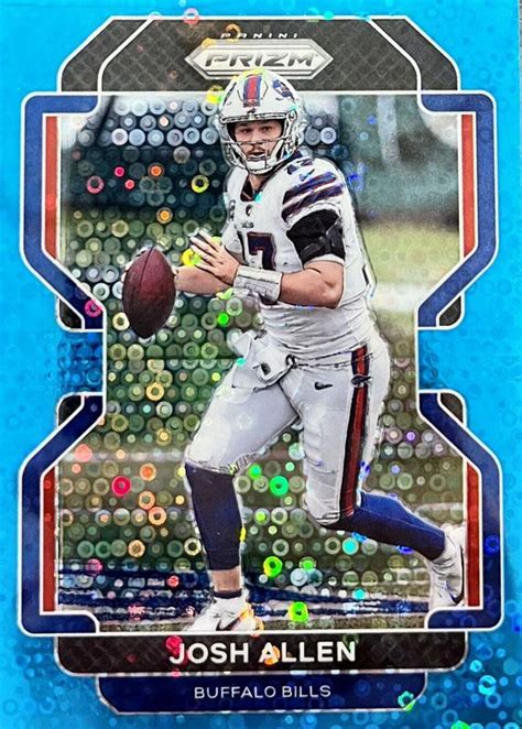 Josh Allen 2021 Prizm 117 No Huddle Blue 79 Psa 10 Price Guide