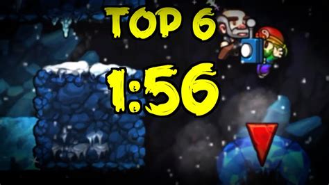 Spelunky No Gold Speedrun With Reaction Youtube