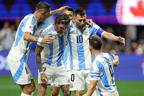 Copa Am Rica Argentina Estreia Vit Ria Sobre O Canad Veja