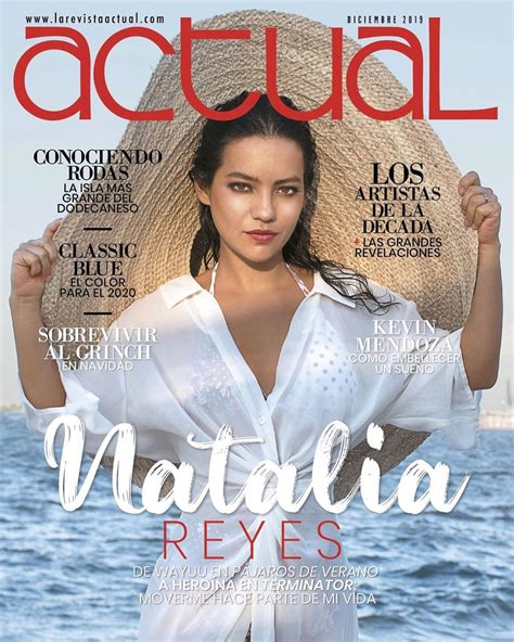 Natalia Reyes In La Revista Actual Magazine December 2019 Hawtcelebs