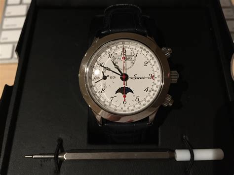 Fs Sinn 6026 St Valjoux 7751 Triple Calendar Moonphase Chronograph