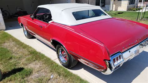 1972 Oldsmobile Cutlass Supreme Convertible At Houston 2023 As F49 Mecum Auctions