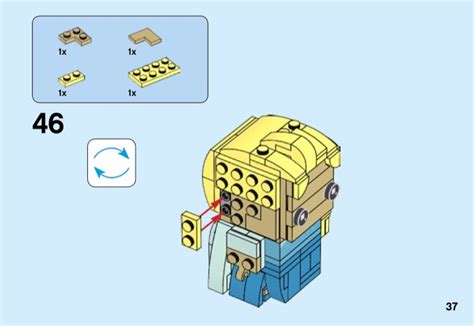 LEGO 41617 Elsa Instructions BrickHeadz Disney