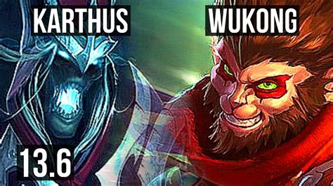 KARTHUS Vs WUKONG JNG Quadra 2 1M Mastery Legendary 600 Games