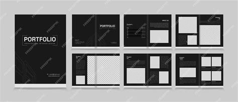 Interior Design Print Portfolio Layout