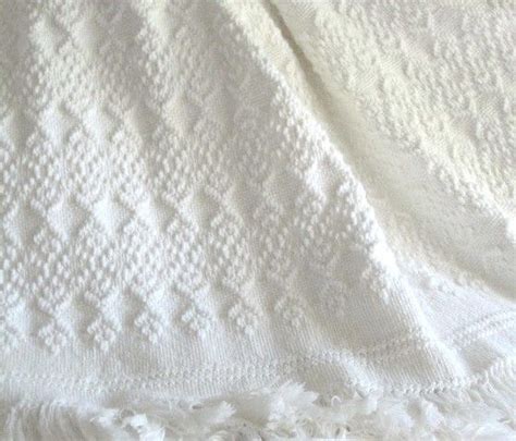 Monk S Cloth White On White Afghan Friendship S Garden Sandra S