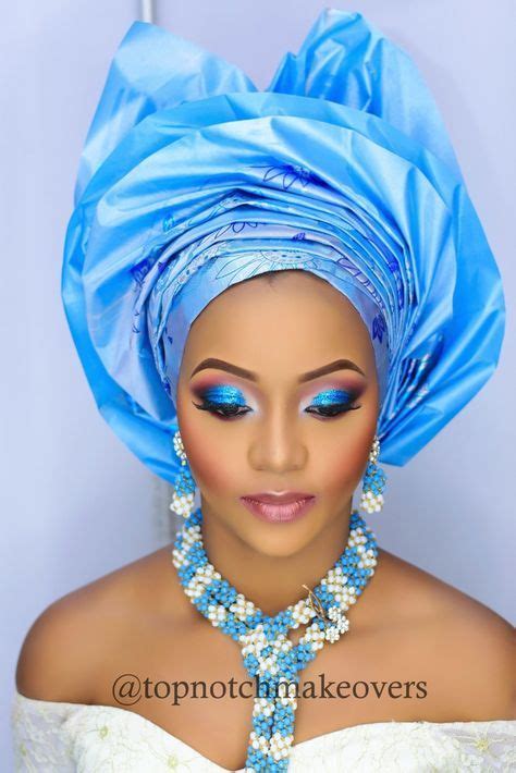 Topnotch Makeoversnigerian Bride Makeup And Gele For 2016bellanaija Weddingsdsc122111