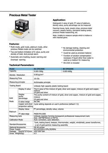 Digital Precious Metal Tester Hrc Model Name Number Standard At Rs