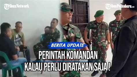 Kronologi Puluhan Prajurit Tni Geruduk Mapolrestabes Medan Sebut