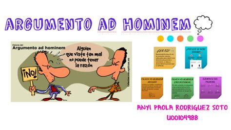 Falacia Ad Hominem Significado Y Ejemplos