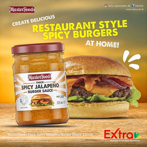 Masterfoods Spicy Jalapeno Burger Sauce 220ml - Extra Supermarket