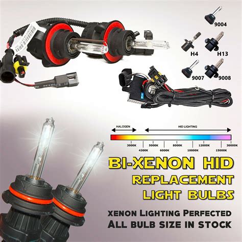 Two W W Replacement Hid Bi Xenon Kit S Lights Bulbs H H