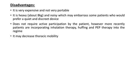 High Frequency Chest Wall Oscillation Ppt