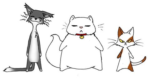 Three cats by kimmie-katt on DeviantArt