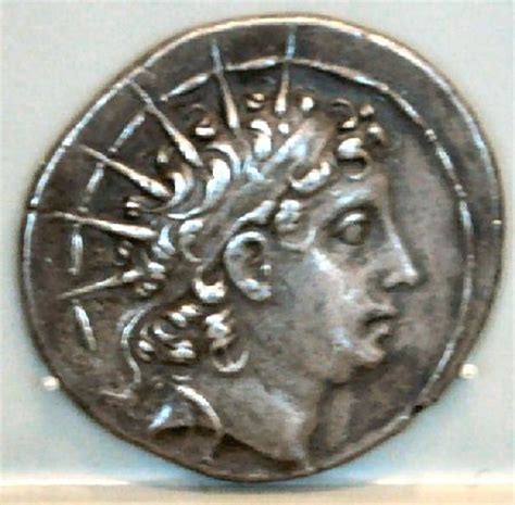 Antiochus VI Dionysus, coin - Livius