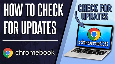 How To Check For Updates On Chromebook ChromeOS YouTube